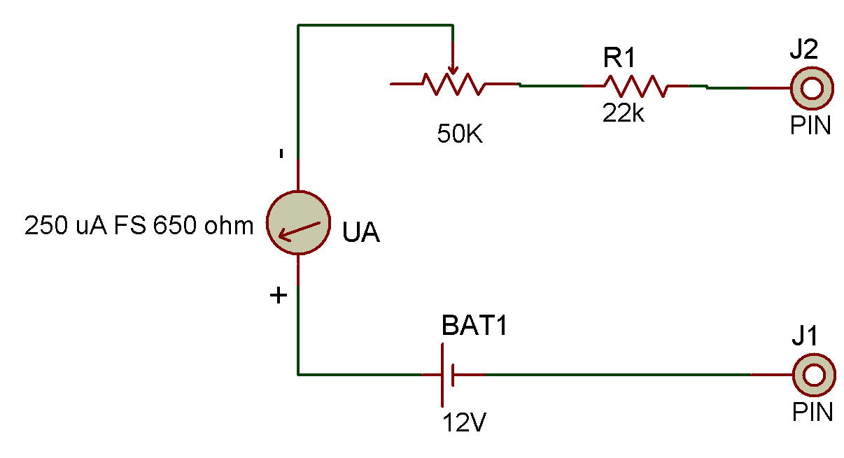 shunt type ohmmeter