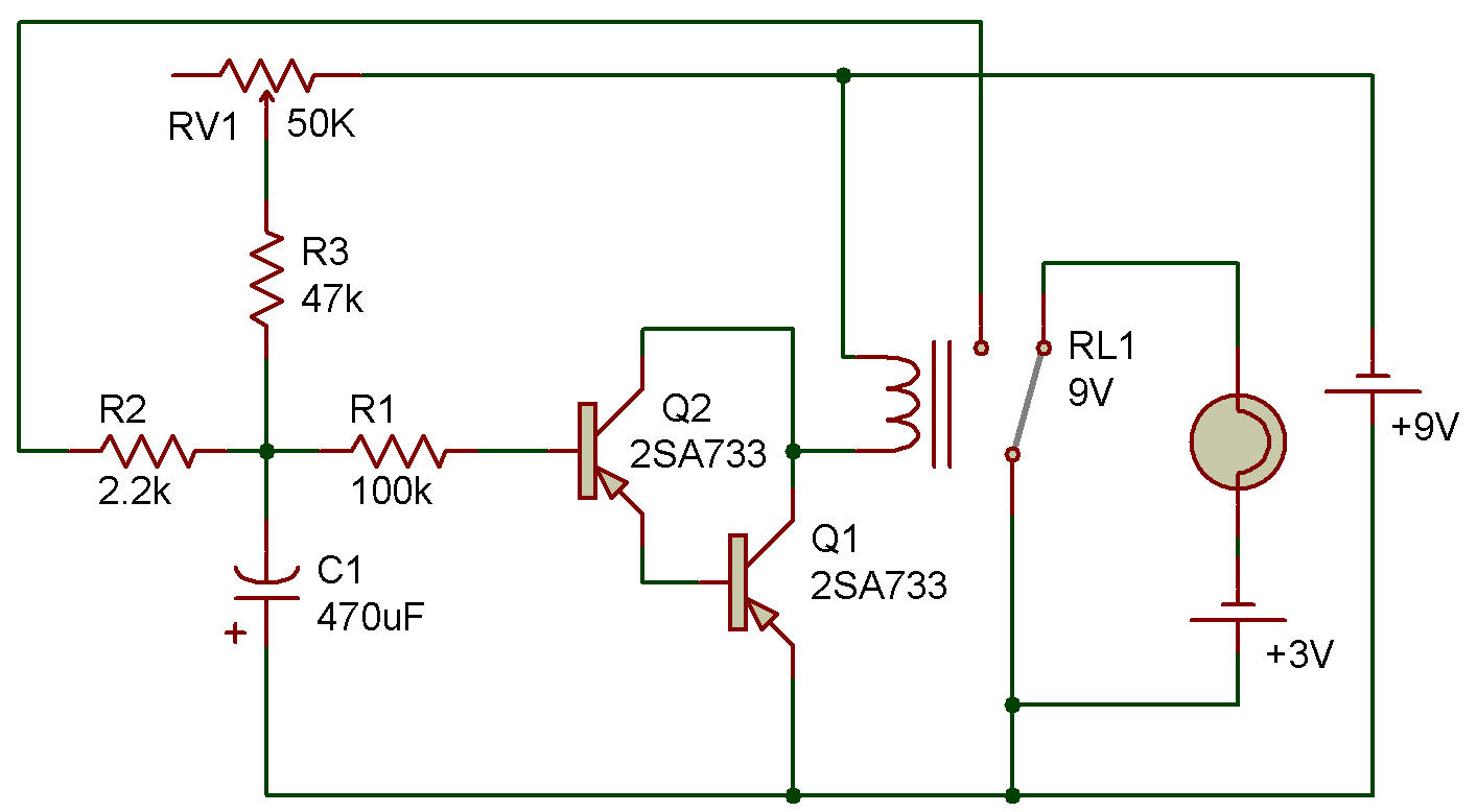Commutateur clignotant simple circuit - témoin lumineux - Güldner - Divers