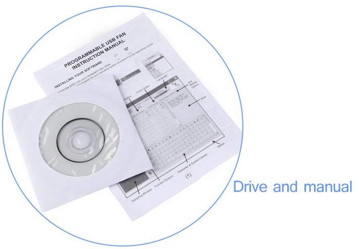 led fan editor 211-11led