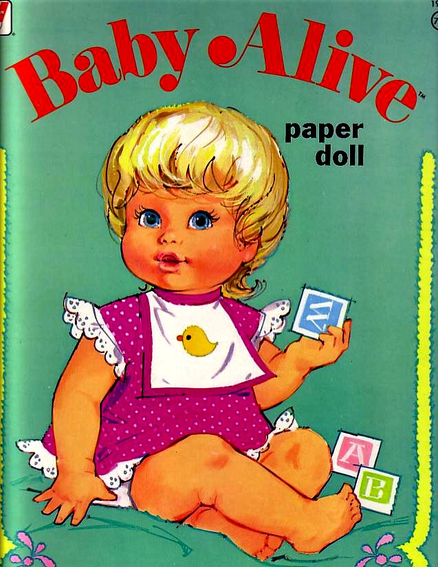 Poupées Papiers / Paper Dolls - Baby Alive