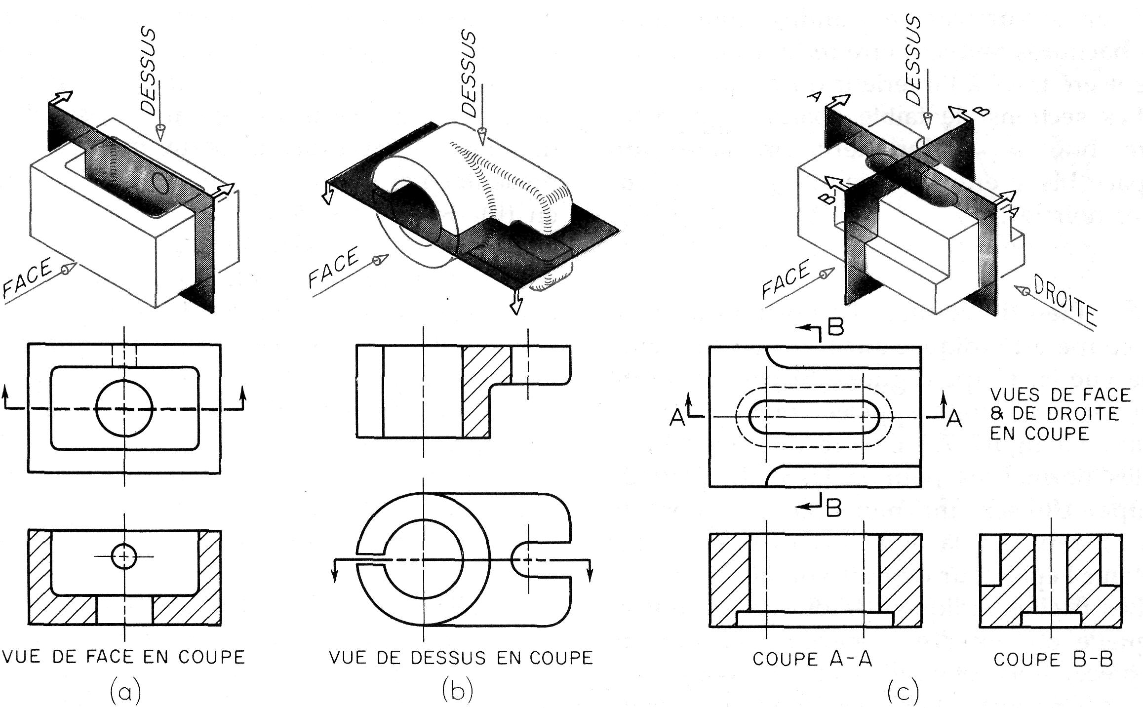 Plan de coupe